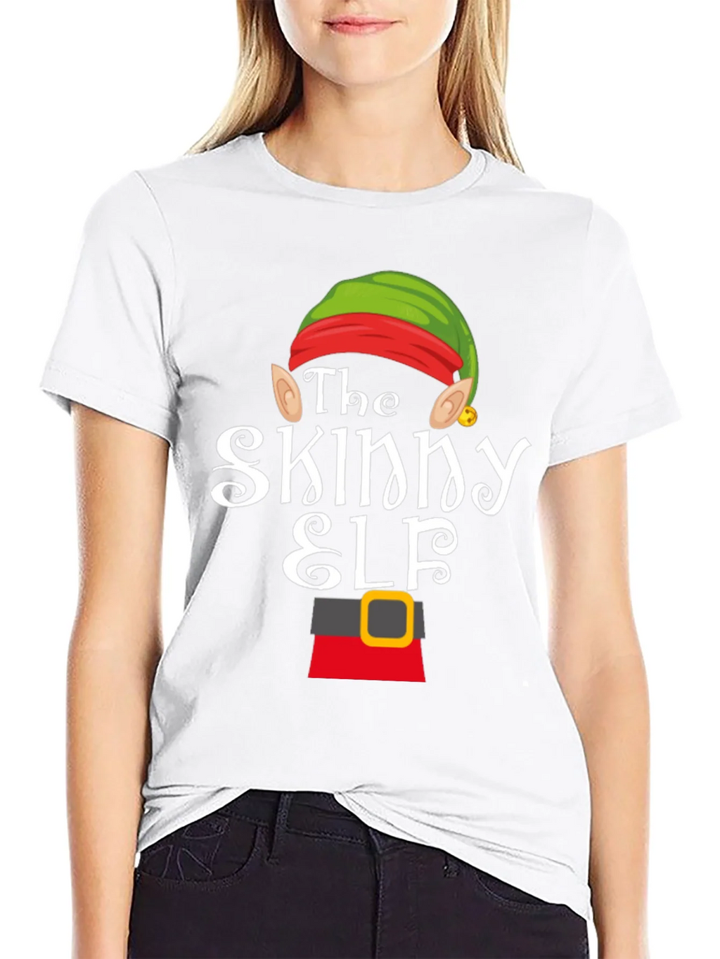 The Skinny Elf Christmas Holiday T-Shirt product image 8