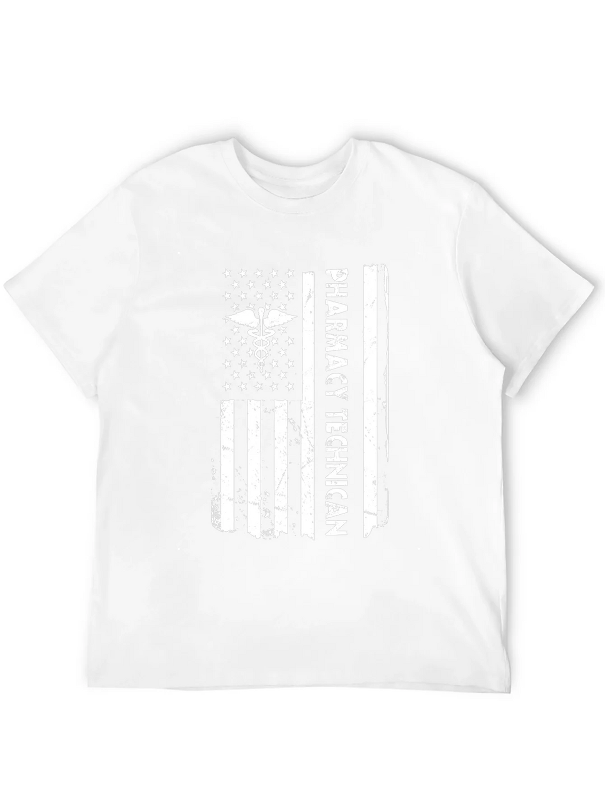 Pharmacy Technician American Flag T-Shirt product image 11