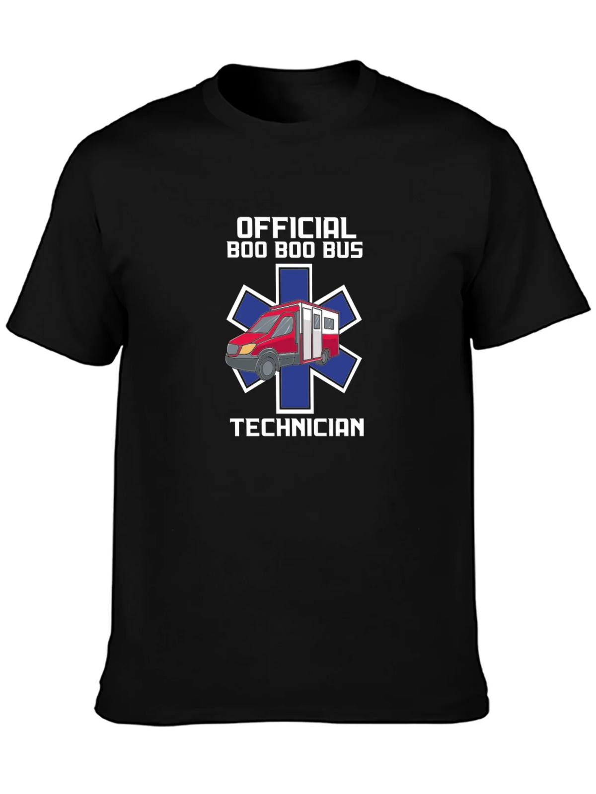 Boo Bus Technician Graphic T-Shirt product image 3