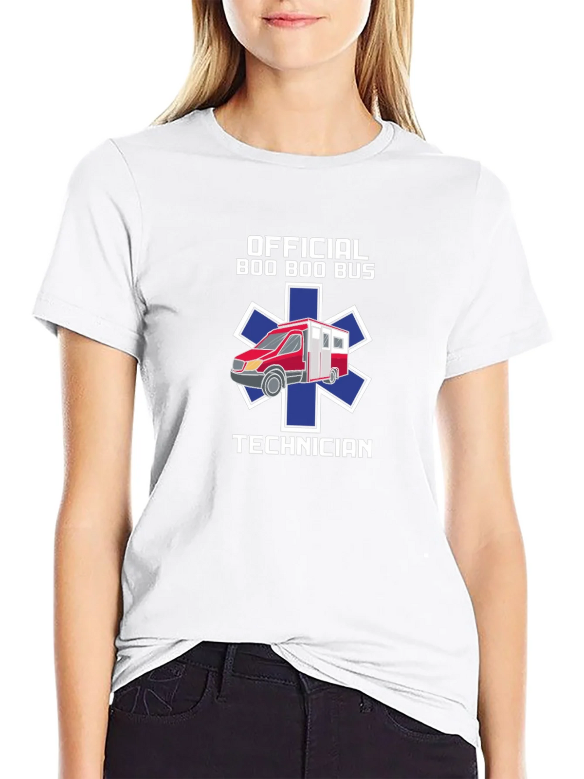 Boo Bus Technician Graphic T-Shirt product image 7
