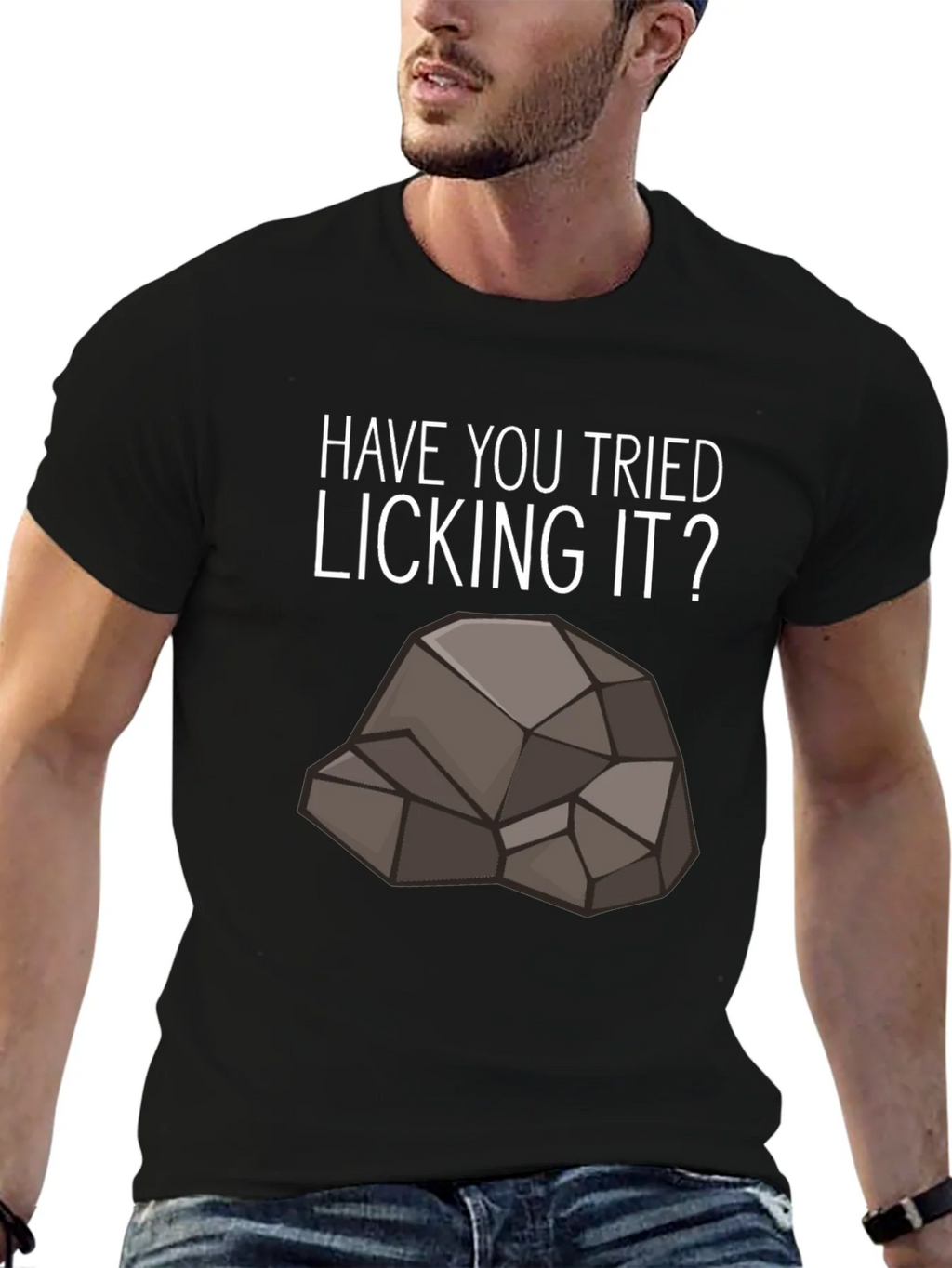 Have You Tried Licking It T-Shirt - Funny Rock Novelty Tee product image 6