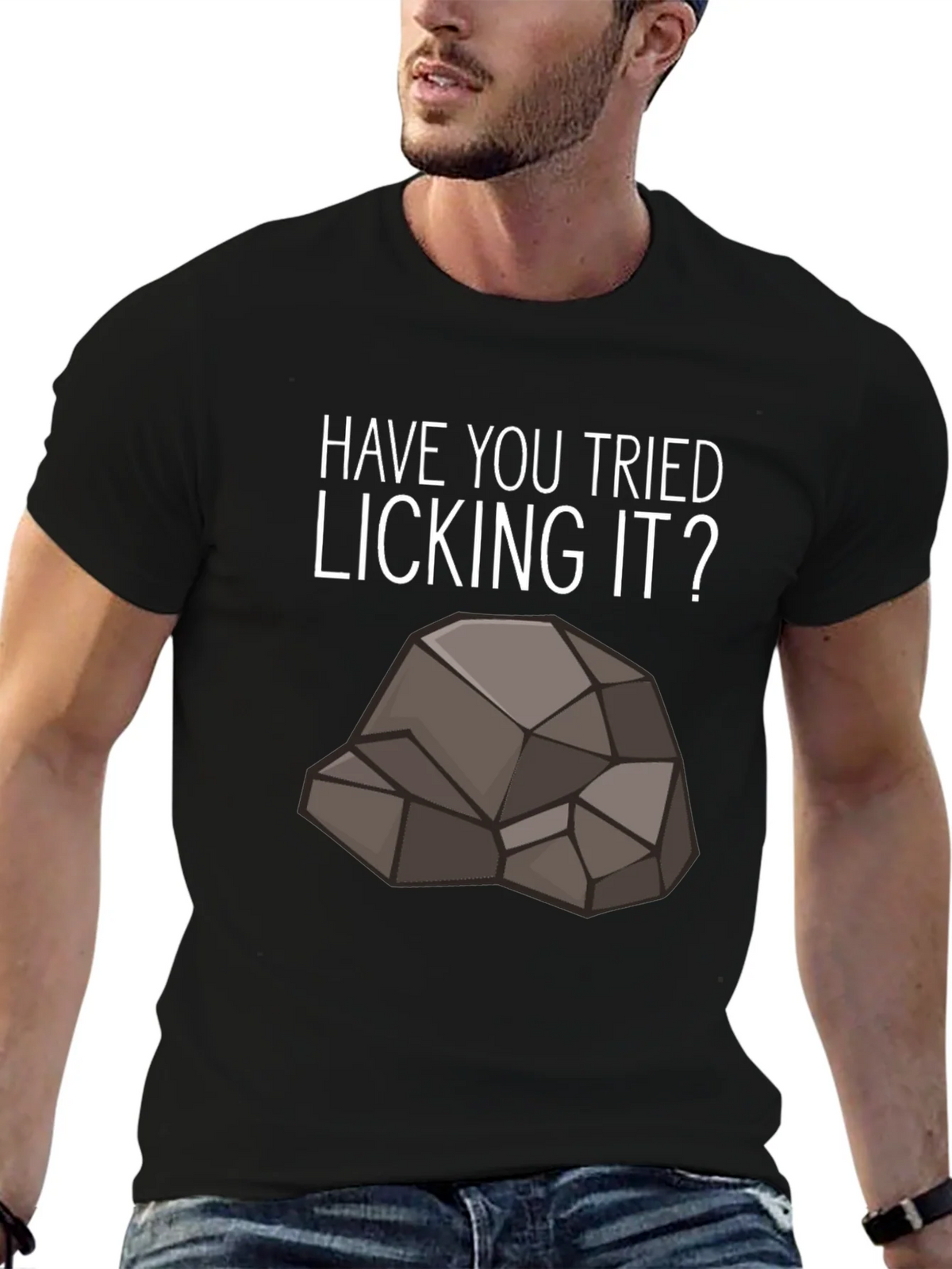 Have You Tried Licking It T-Shirt - Funny Rock Novelty Tee product image 6