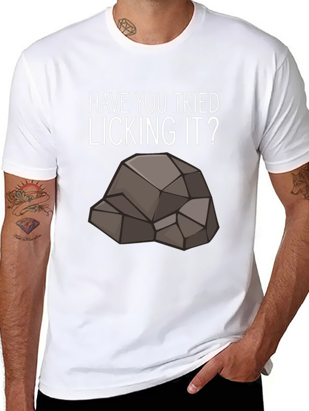 Have You Tried Licking It T-Shirt - Funny Rock Novelty Tee product image 7