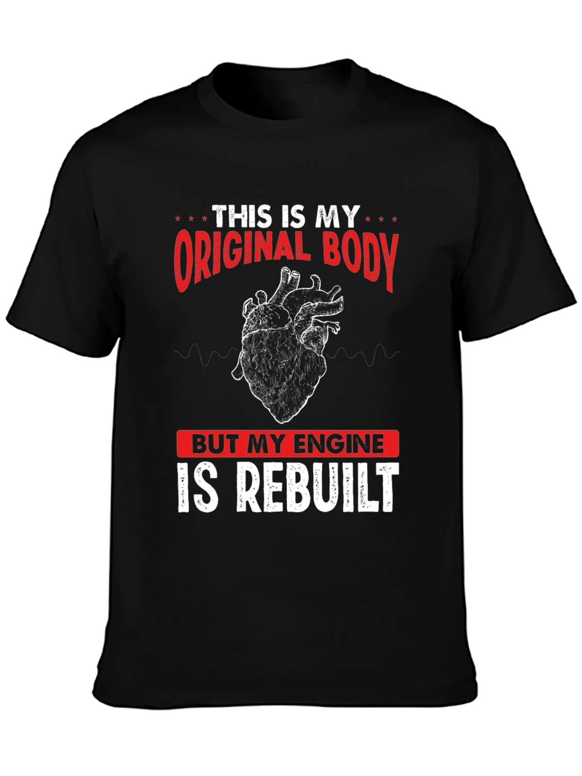 Original Body Rebuilt Engine Graphic Tee product image 3