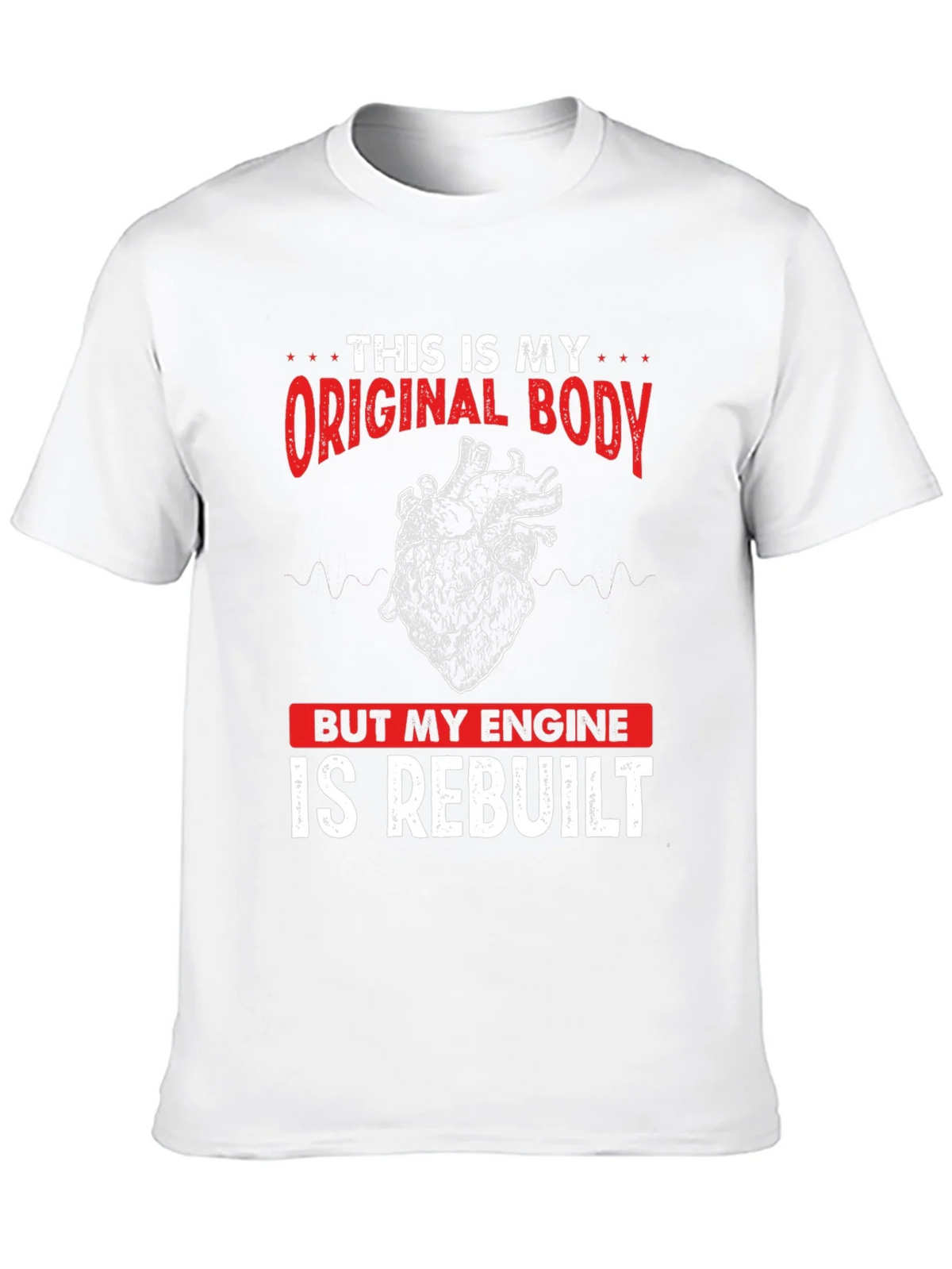 Original Body Rebuilt Engine Graphic Tee product image 9