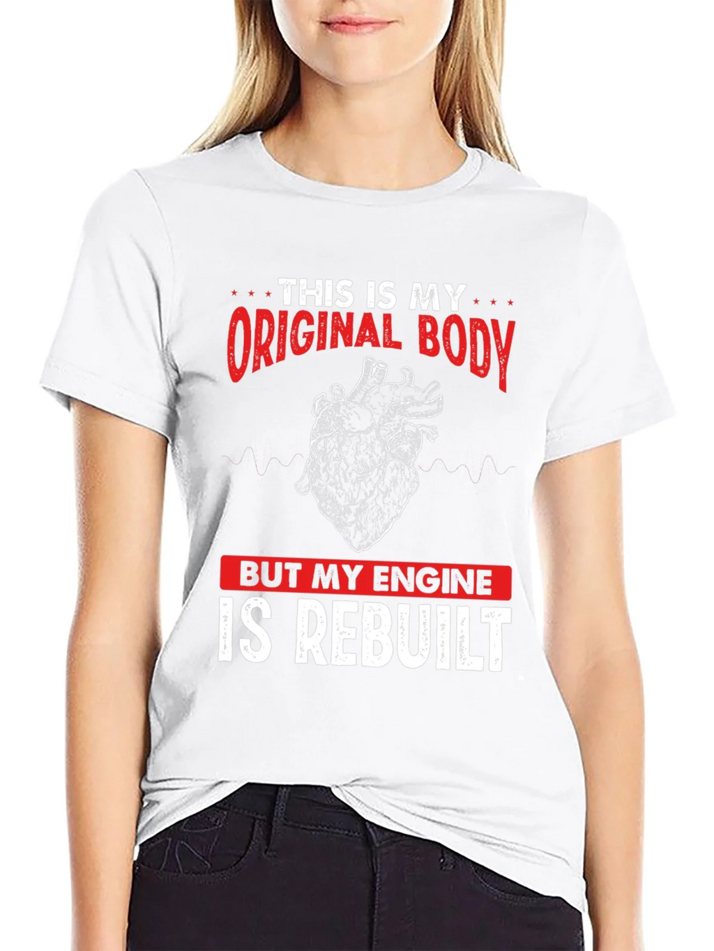 Original Body Rebuilt Engine Graphic Tee product image 8