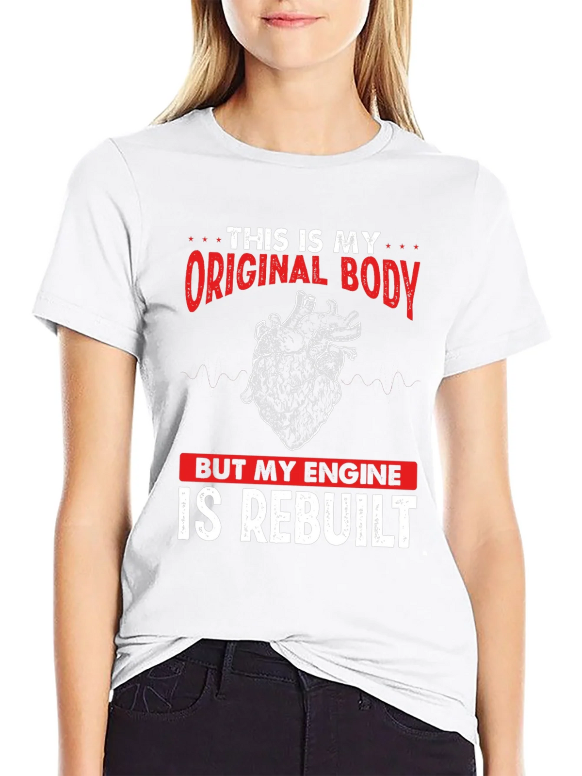 Original Body Rebuilt Engine Graphic Tee product image 8