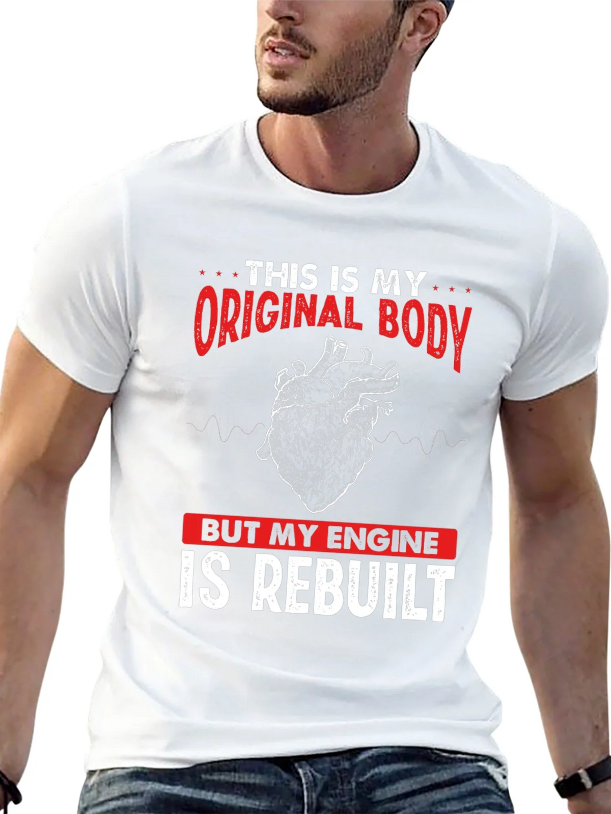 Original Body Rebuilt Engine Graphic Tee product image 12