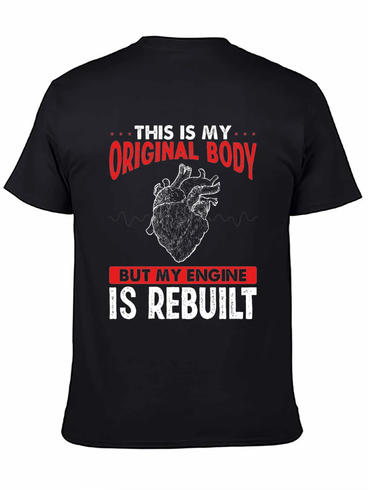Original Body Rebuilt Engine Graphic Tee product image 4
