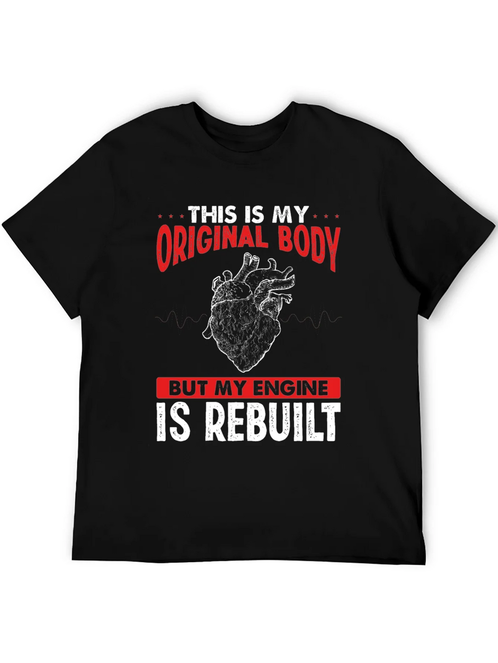 Original Body Rebuilt Engine Graphic Tee product image 5