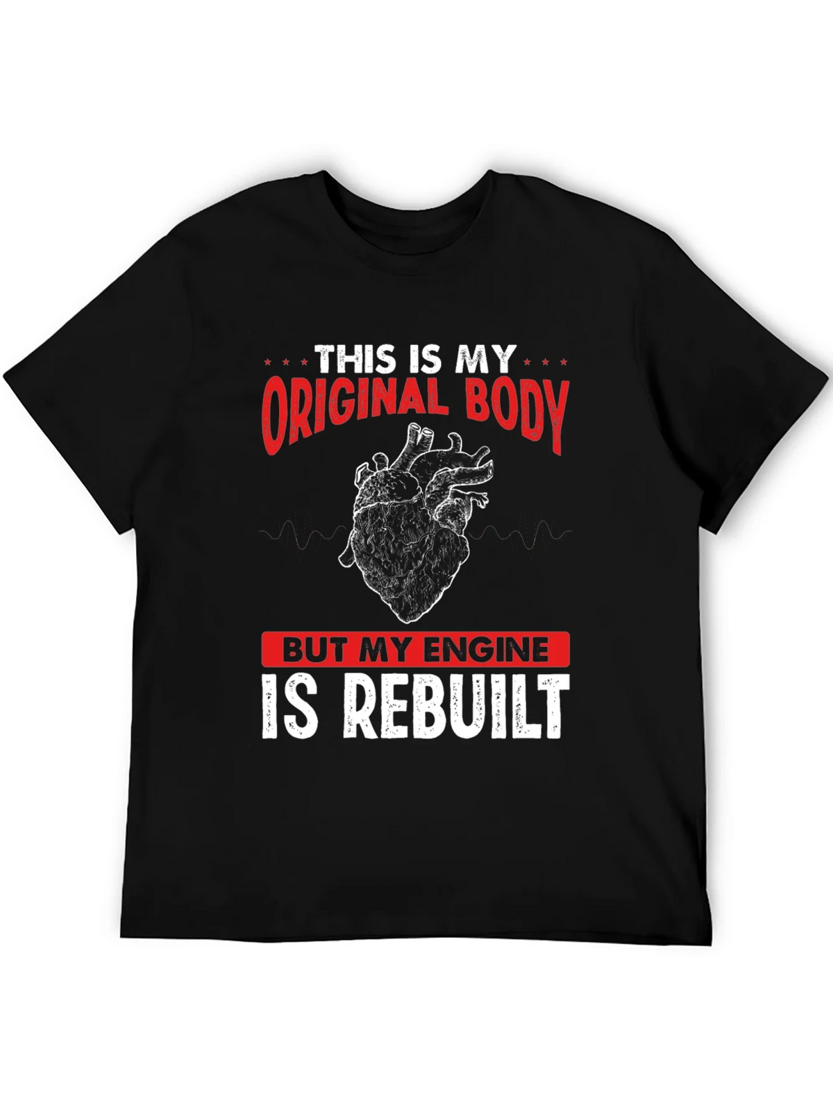 Original Body Rebuilt Engine Graphic Tee product image 5