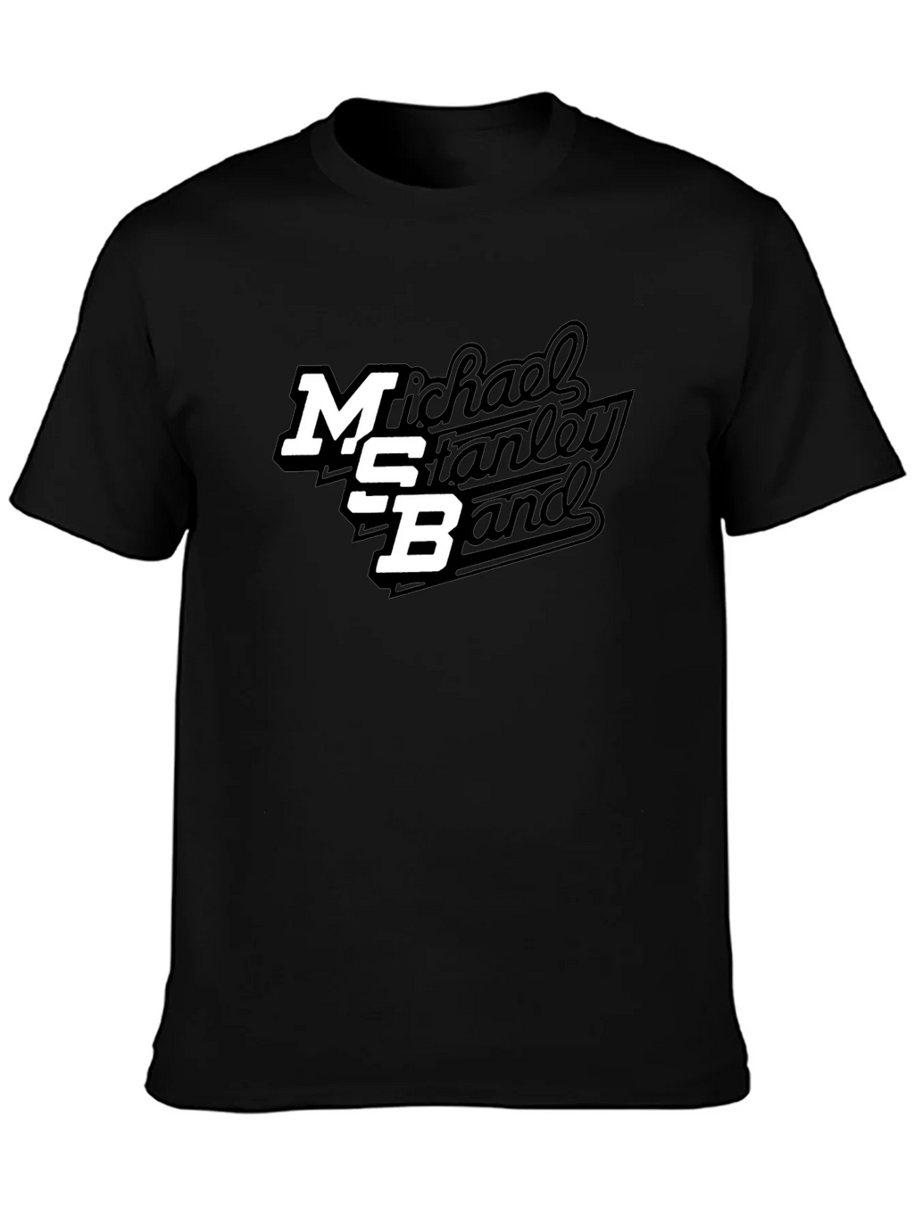 Michael Stanley Band MSB Black Graphic Tee product image 2