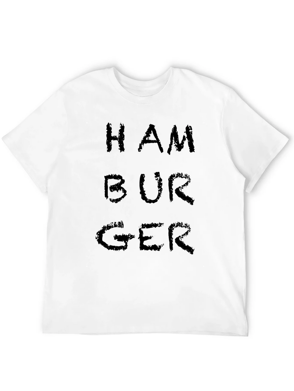 Hamburger Graphic Tee - Black T-Shirt product image 11