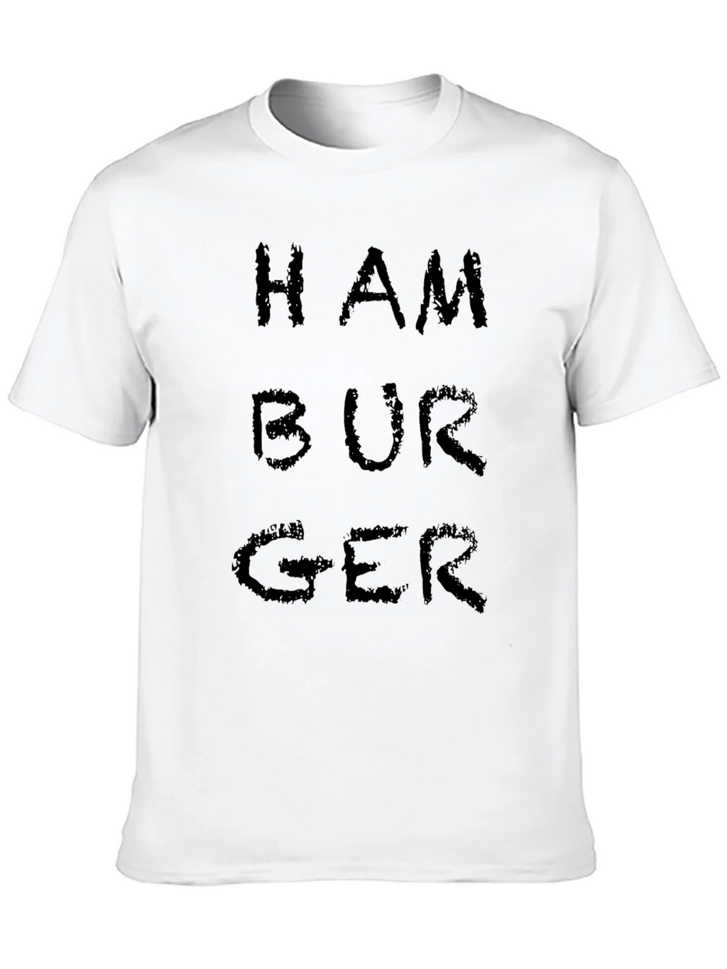 Hamburger Graphic Tee - Black T-Shirt product image 9