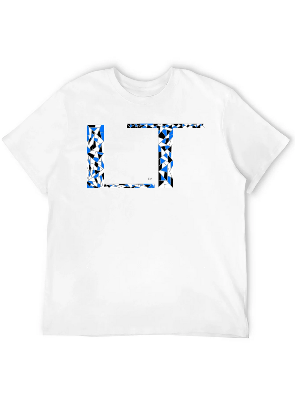 Abstract Initial T-Shirt product image 3