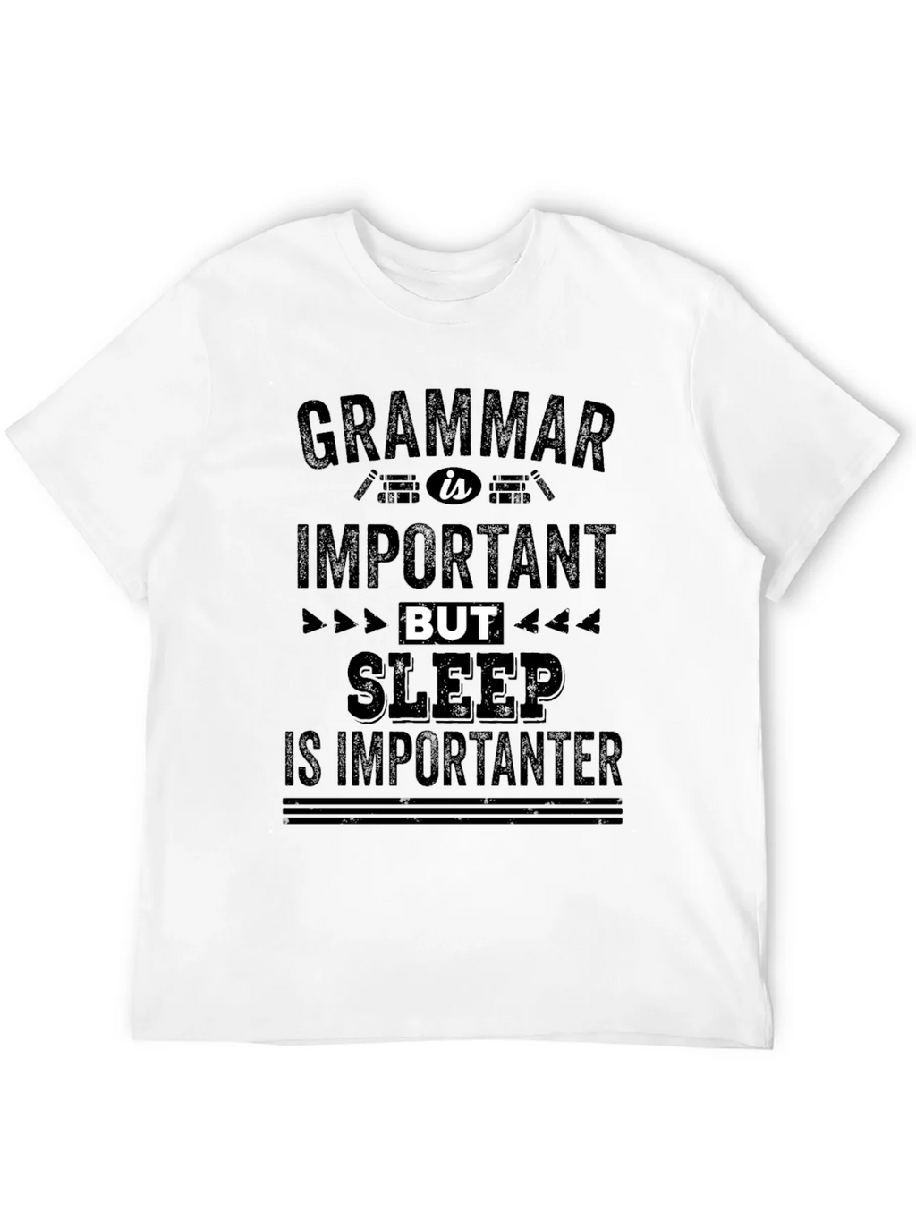 Funny Grammar & Sleep T-Shirt product image 11