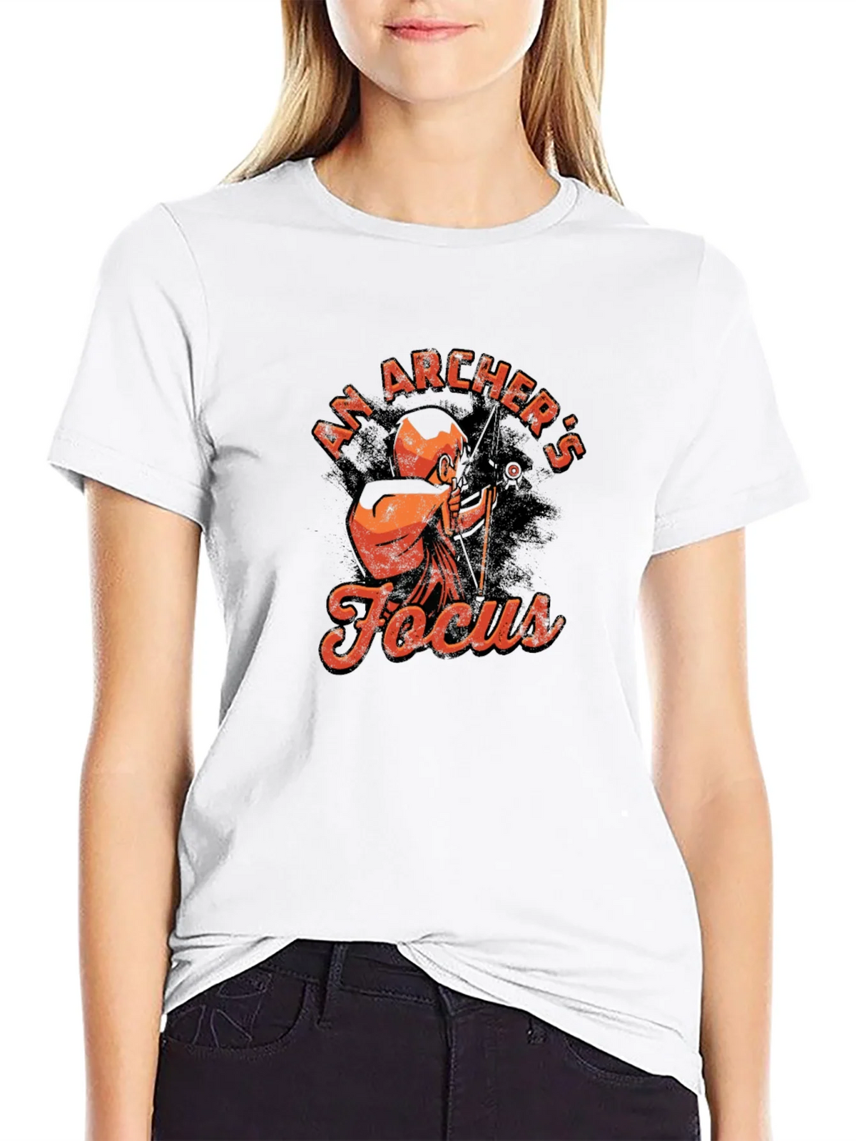 Archers Focus T-Shirt - Black Graphic Tee product image 7
