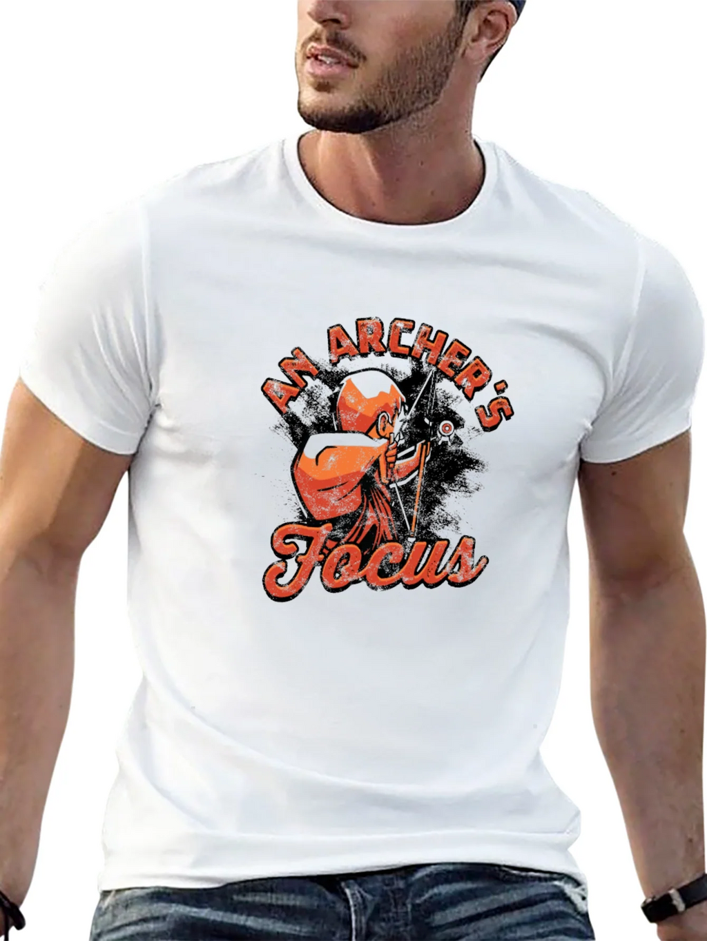 Archers Focus T-Shirt - Black Graphic Tee product image 11