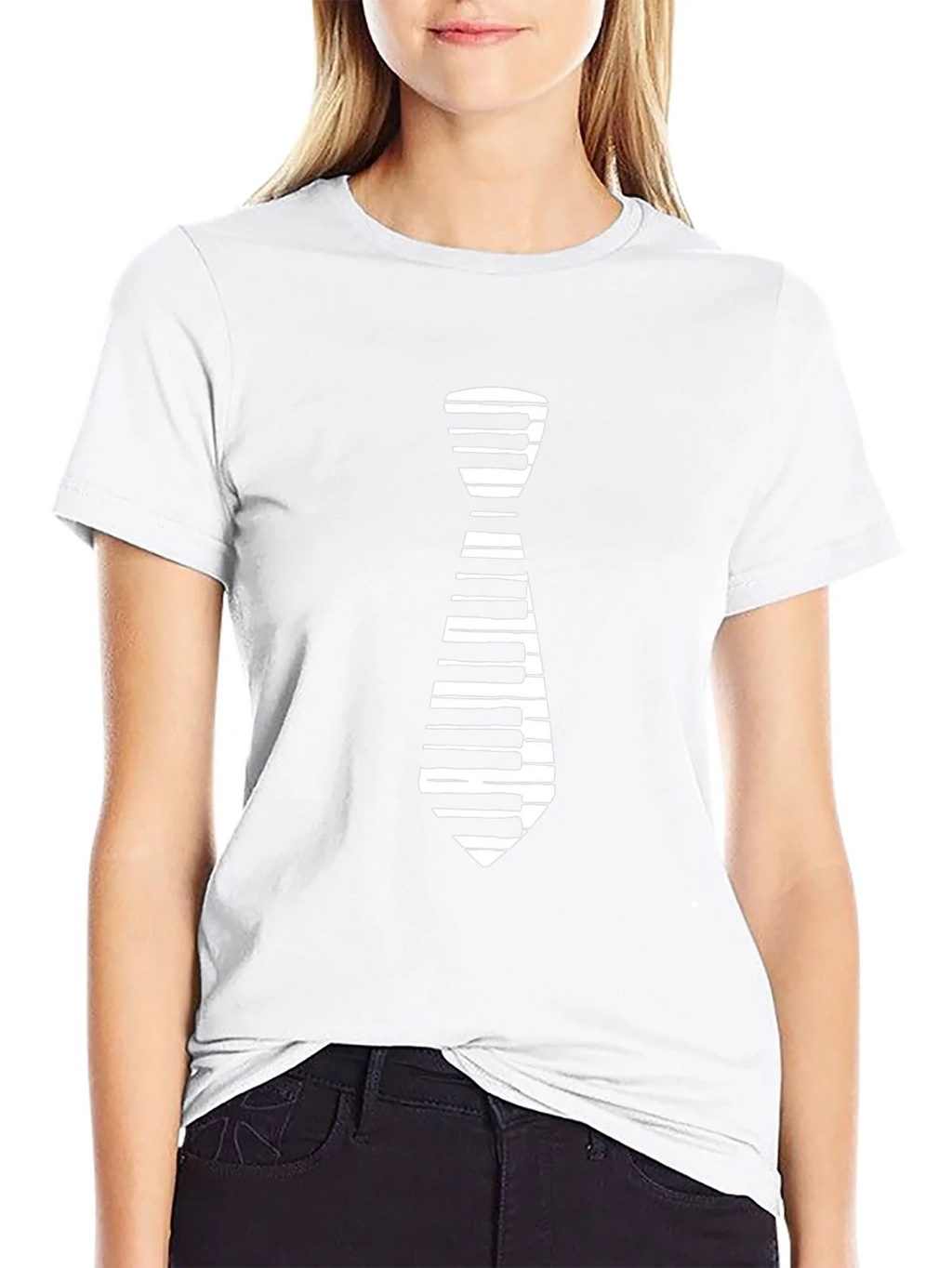 Piano Tie T-Shirt - Music Lover Tee product image 4