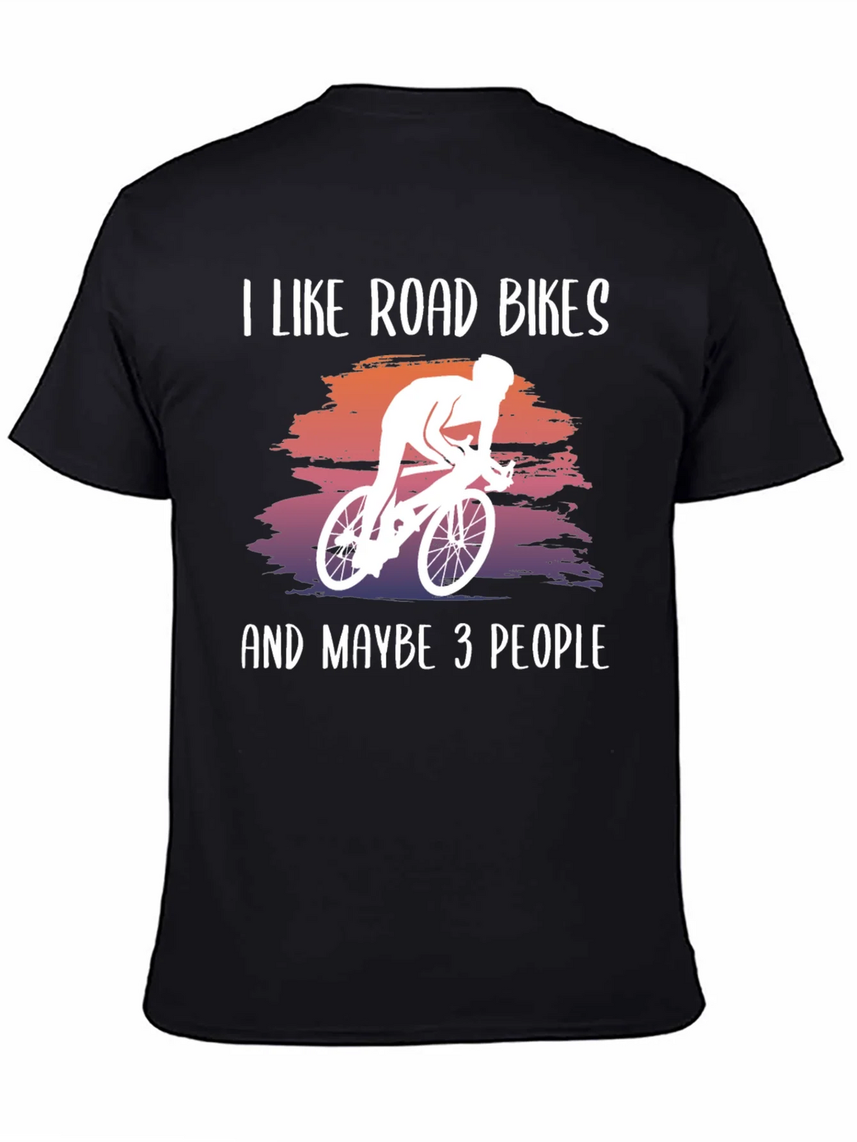 I Like Road Bikes Graphic Tee product image 4
