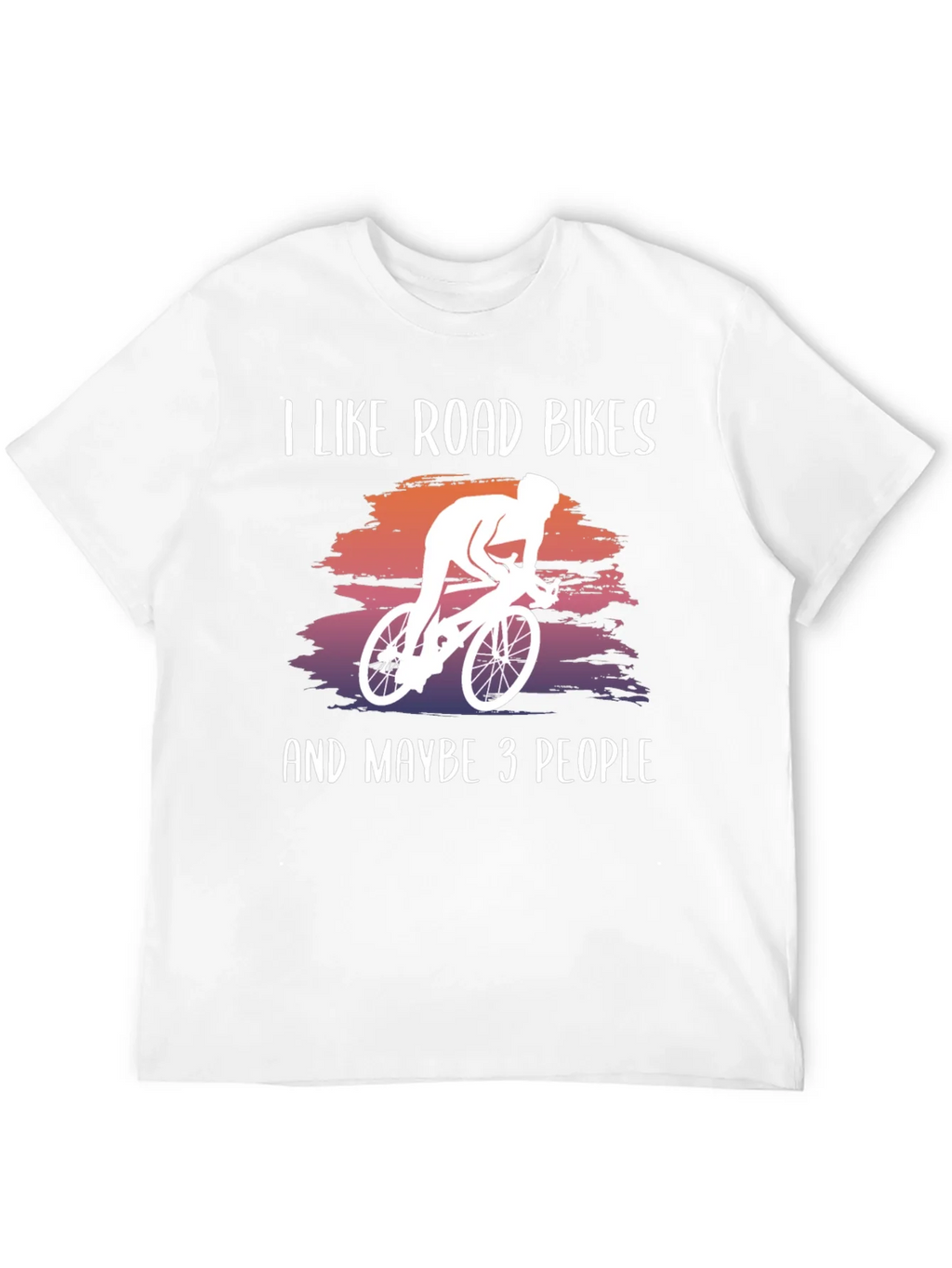 I Like Road Bikes Graphic Tee product image 11