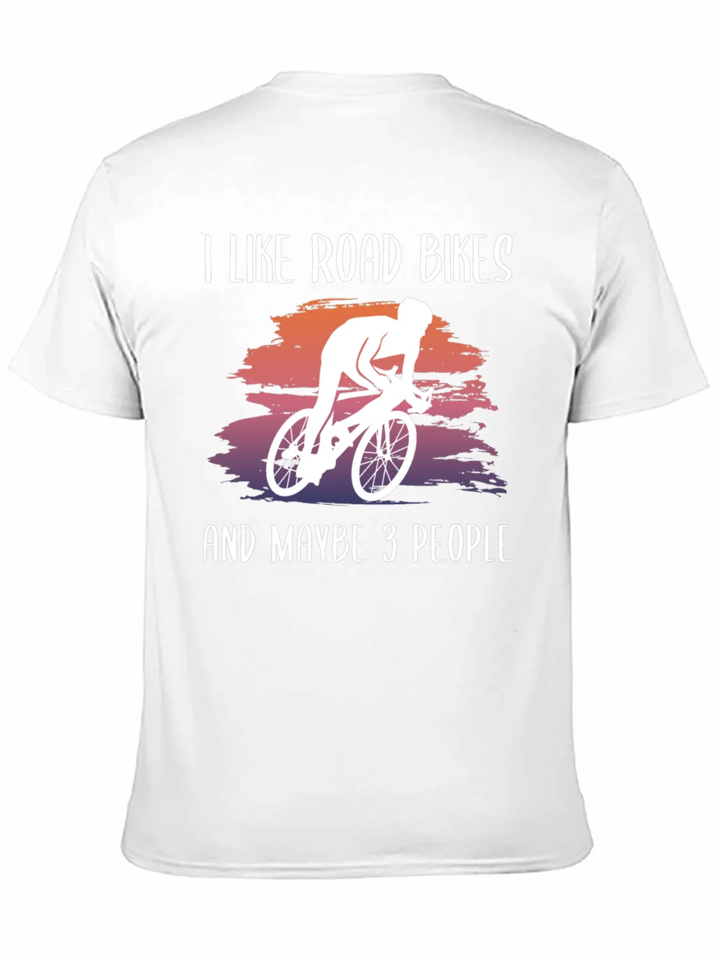 I Like Road Bikes Graphic Tee product image 10