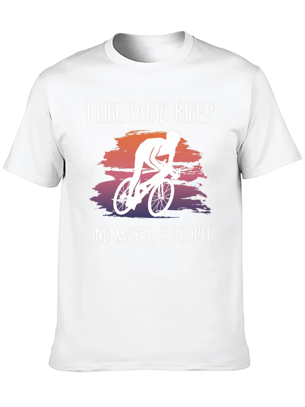 I Like Road Bikes Graphic Tee product image 9