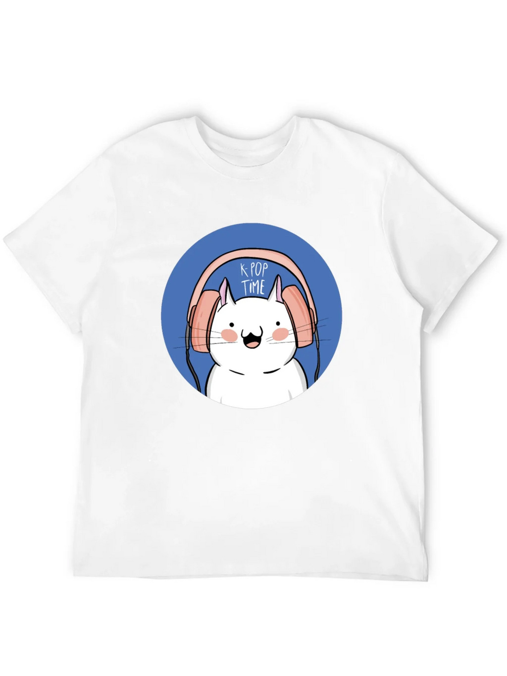 K-Pop Time Cartoon Cat Graphic Tee product image 11