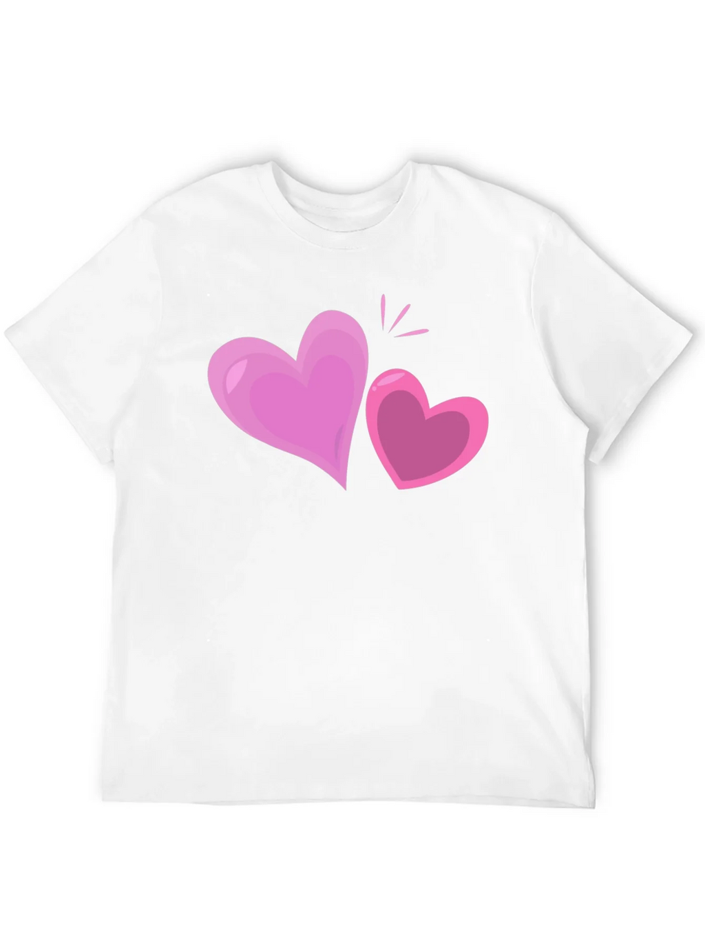 Heart Graphic Black T-Shirt product image 11