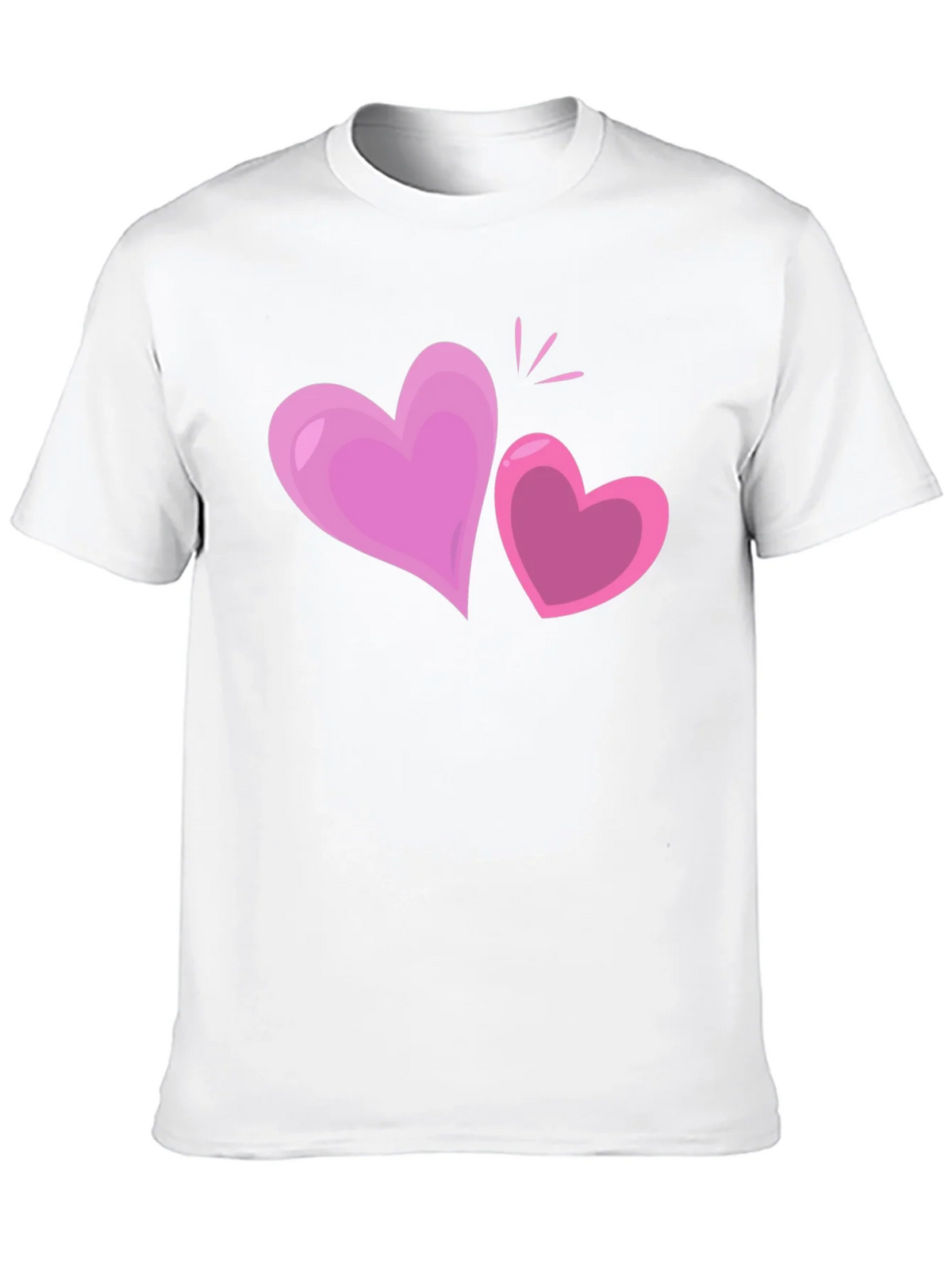 Heart Graphic Black T-Shirt product image 9