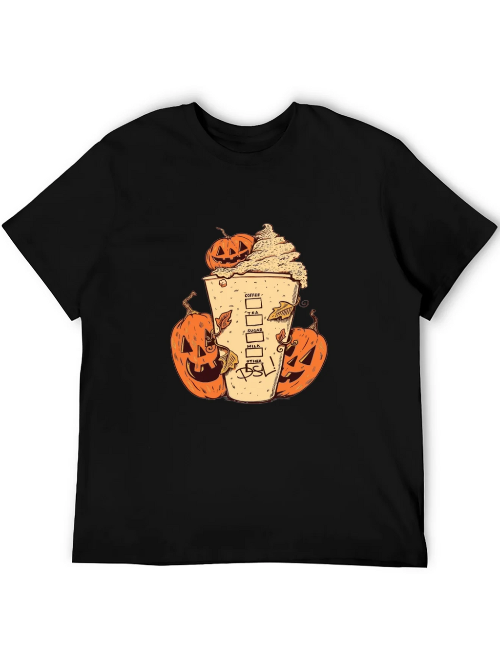 Pumpkin Spice Latte Graphic Tee product image 5