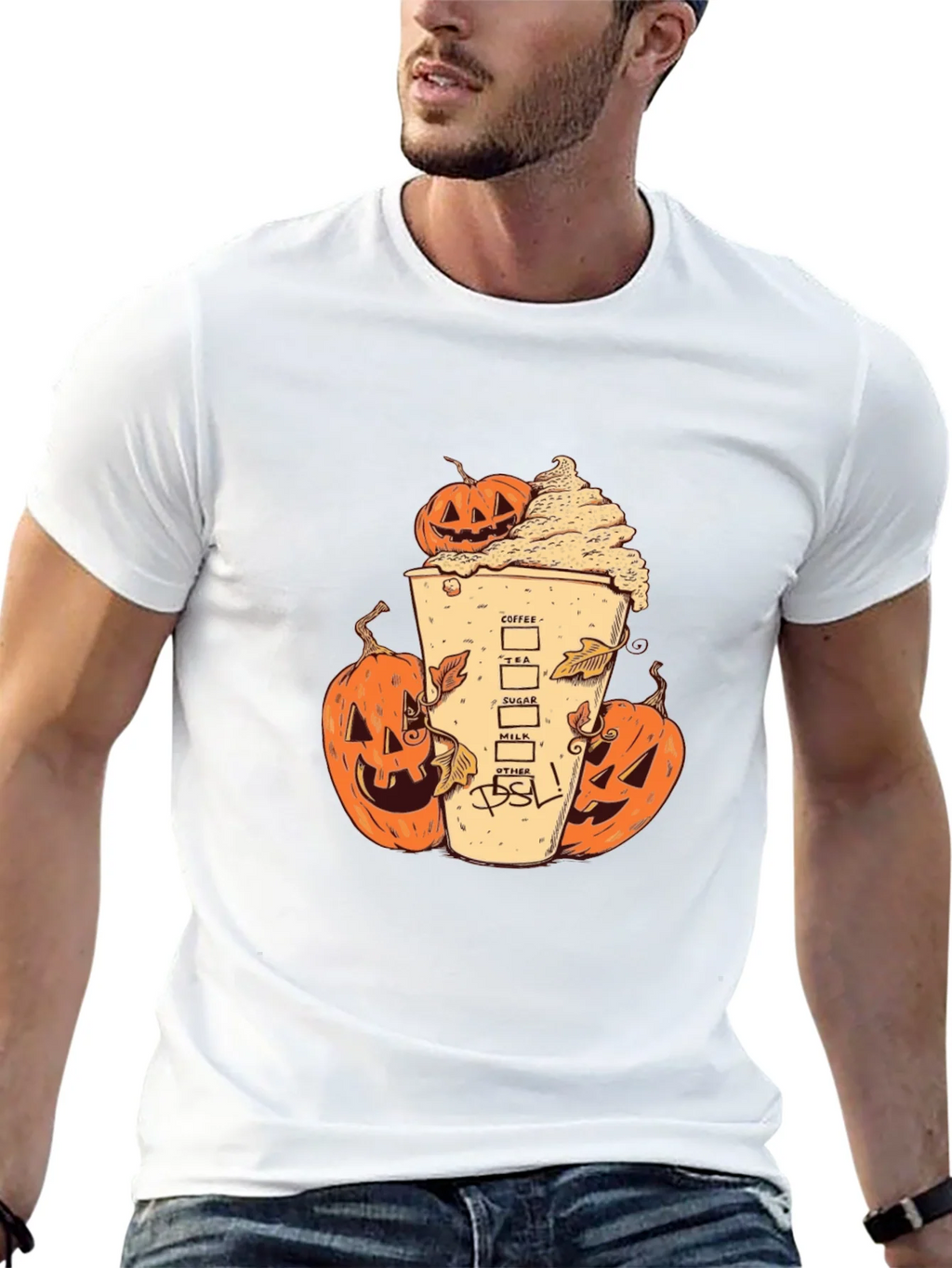 Pumpkin Spice Latte Graphic Tee product image 11