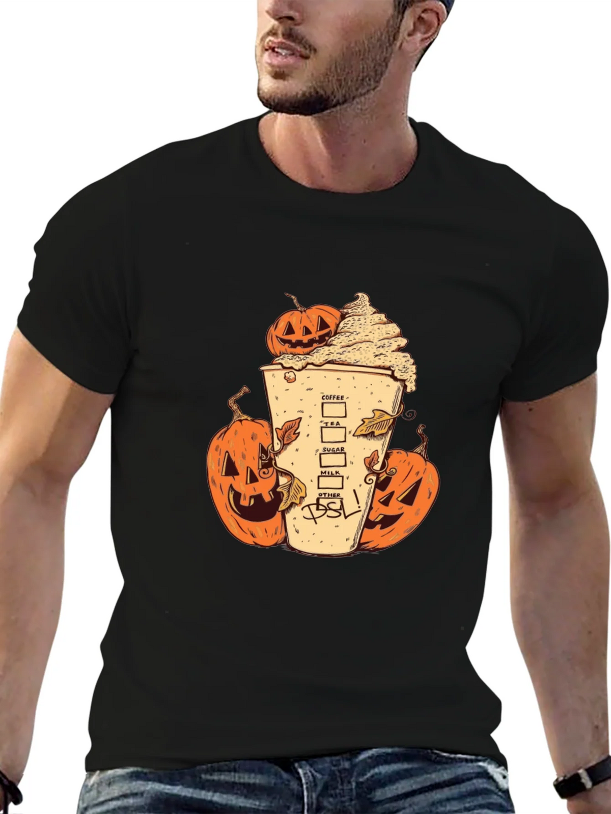 Pumpkin Spice Latte Graphic Tee product image 6