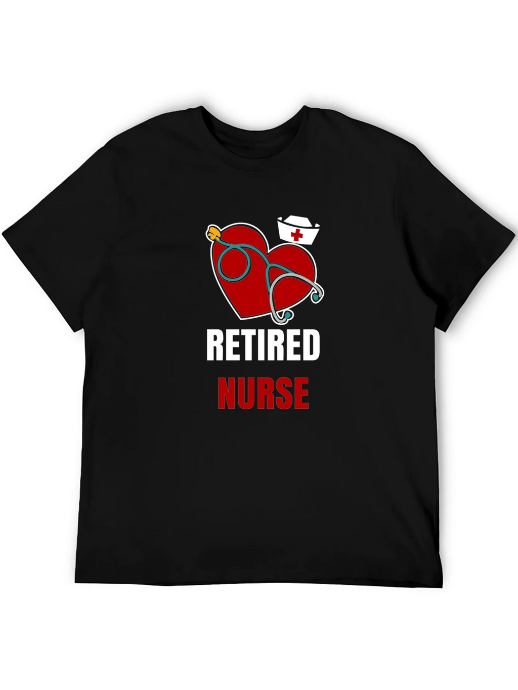 Retired Nurse Graphic Tee product image 5