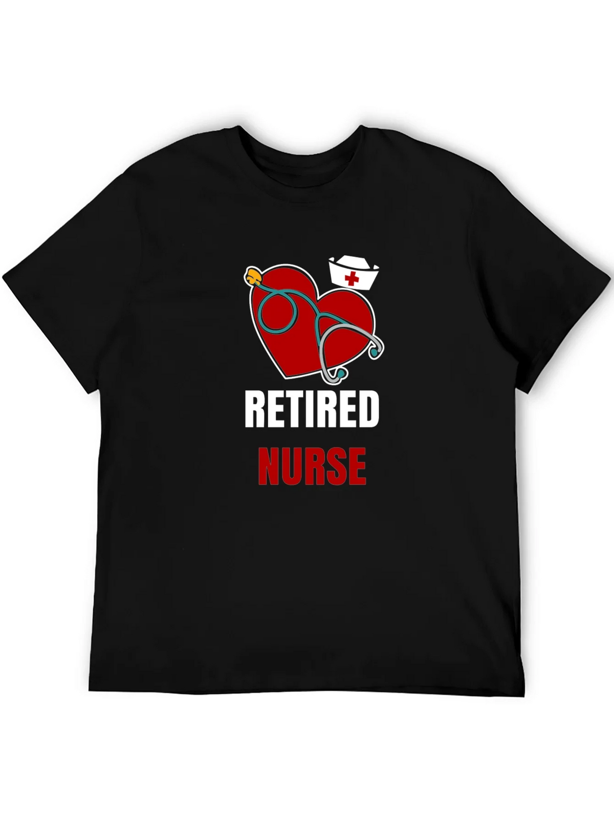 Retired Nurse Graphic Tee product image 5