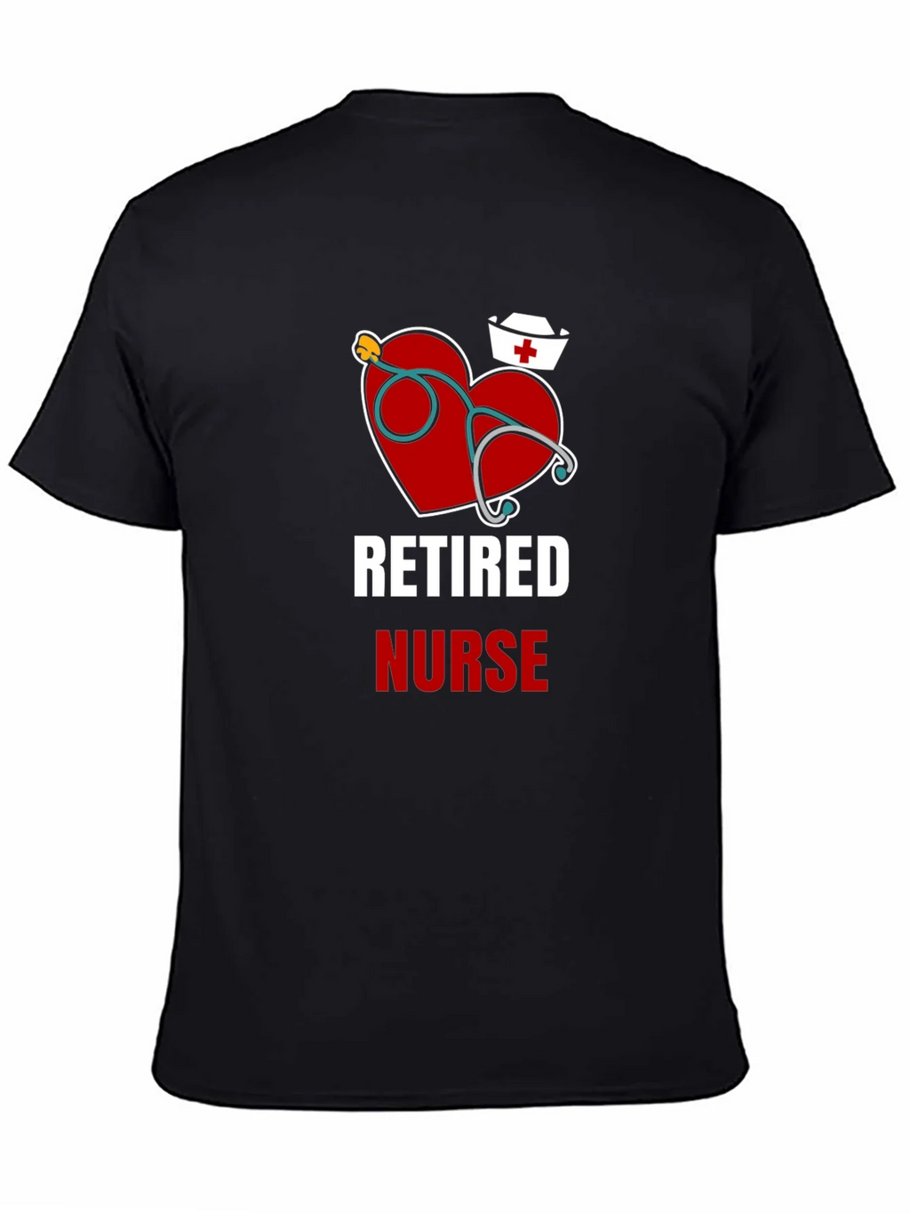 Retired Nurse Graphic Tee product image 4