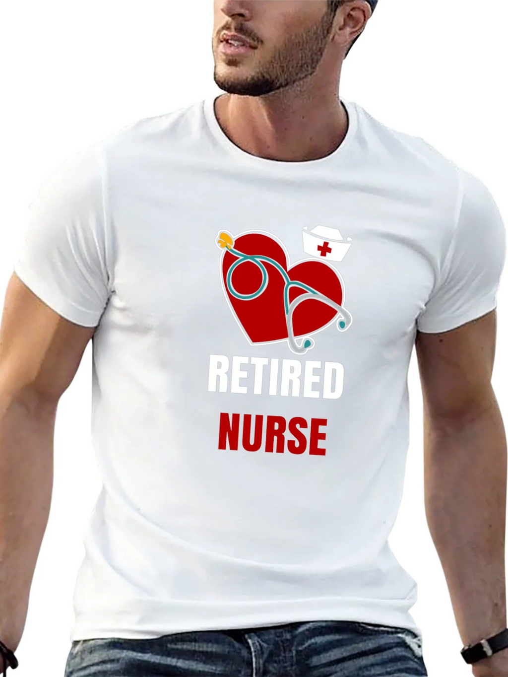Retired Nurse Graphic Tee product image 12