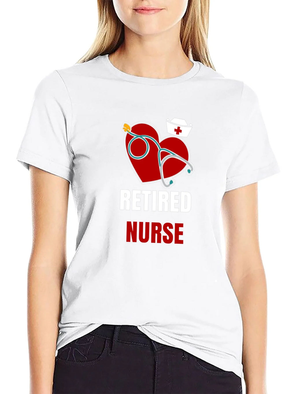 Retired Nurse Graphic Tee product image 8
