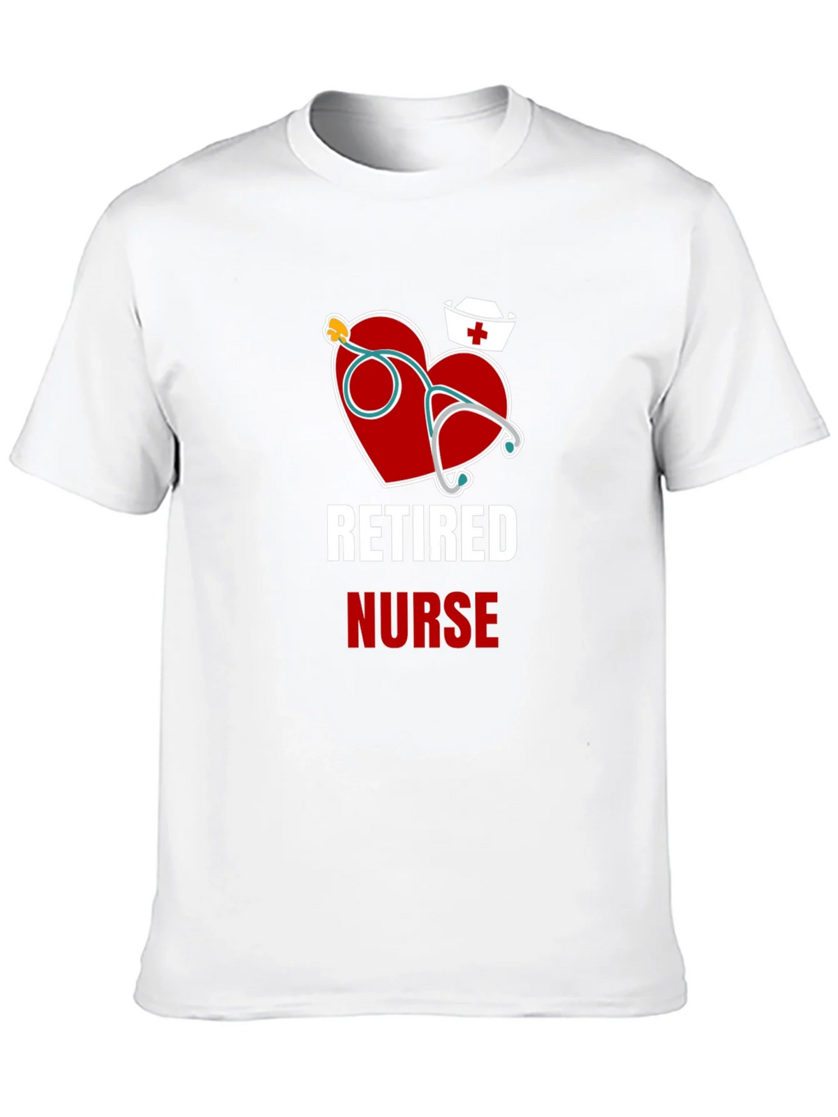 Retired Nurse Graphic Tee product image 9