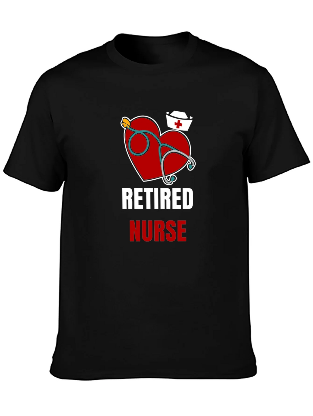 Retired Nurse Graphic Tee product image 3