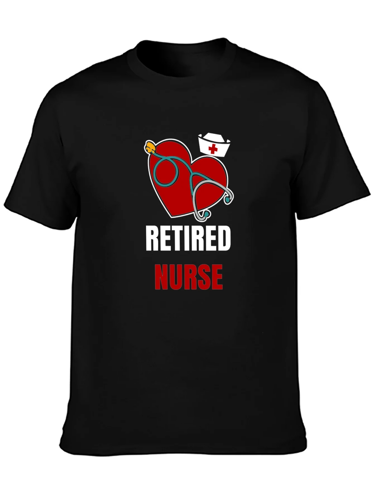 Retired Nurse Graphic Tee product image 3