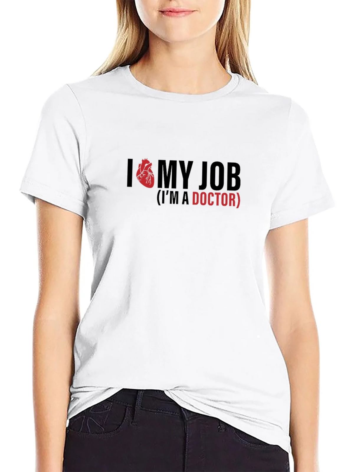 I Heart My Job Doctor T-Shirt product image 4