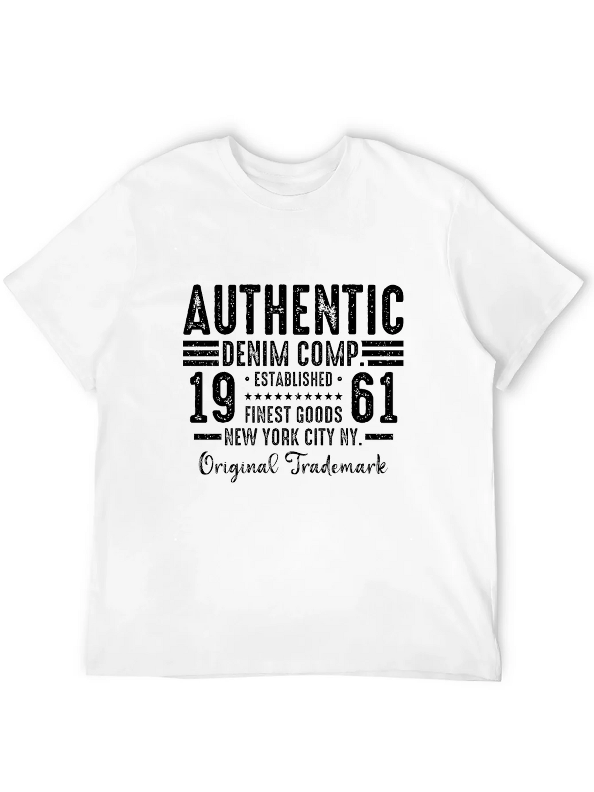 Authentic Denim Comp 1961 Graphic T-Shirt product image 11