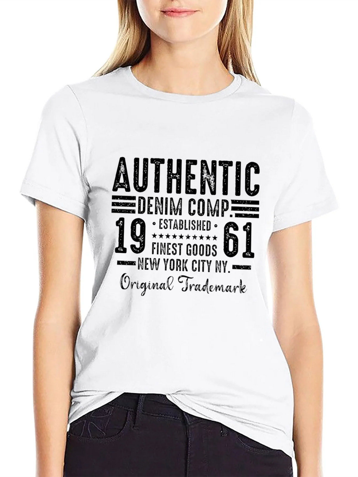 Authentic Denim Comp 1961 Graphic T-Shirt product image 8