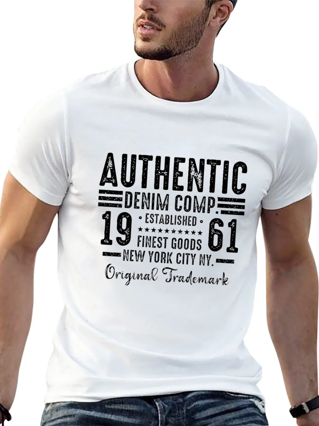 Authentic Denim Comp 1961 Graphic T-Shirt product image 12