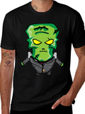Cartoon Frankenstein Monster Graphic Tee product image 1