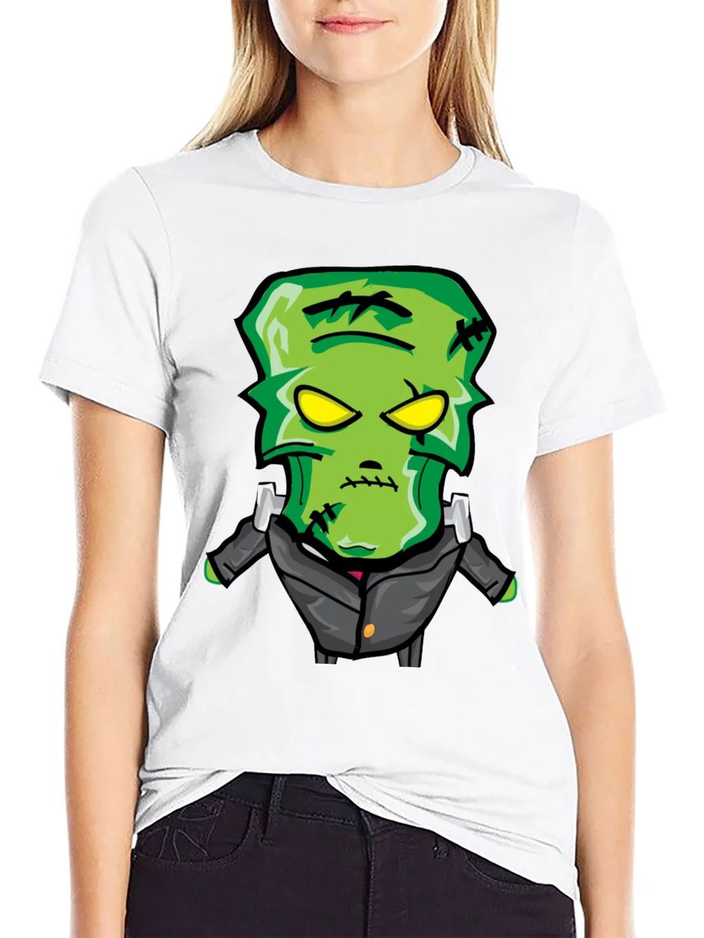 Cartoon Frankenstein Monster Graphic Tee product image 8