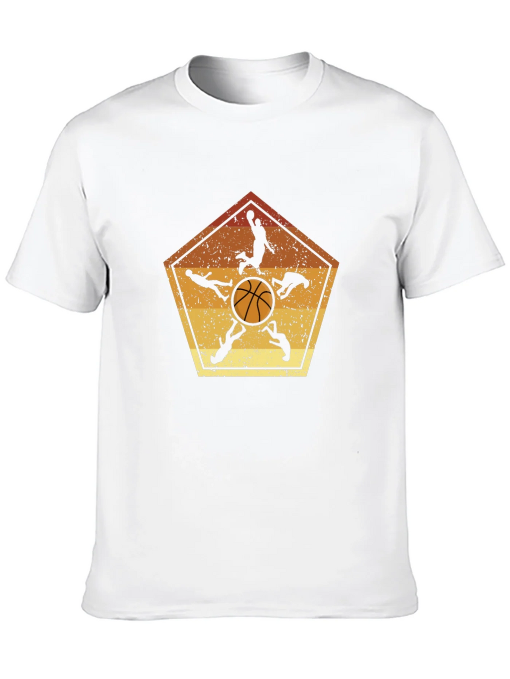 Basketball Player Silhouette Graphic Tee product image 9