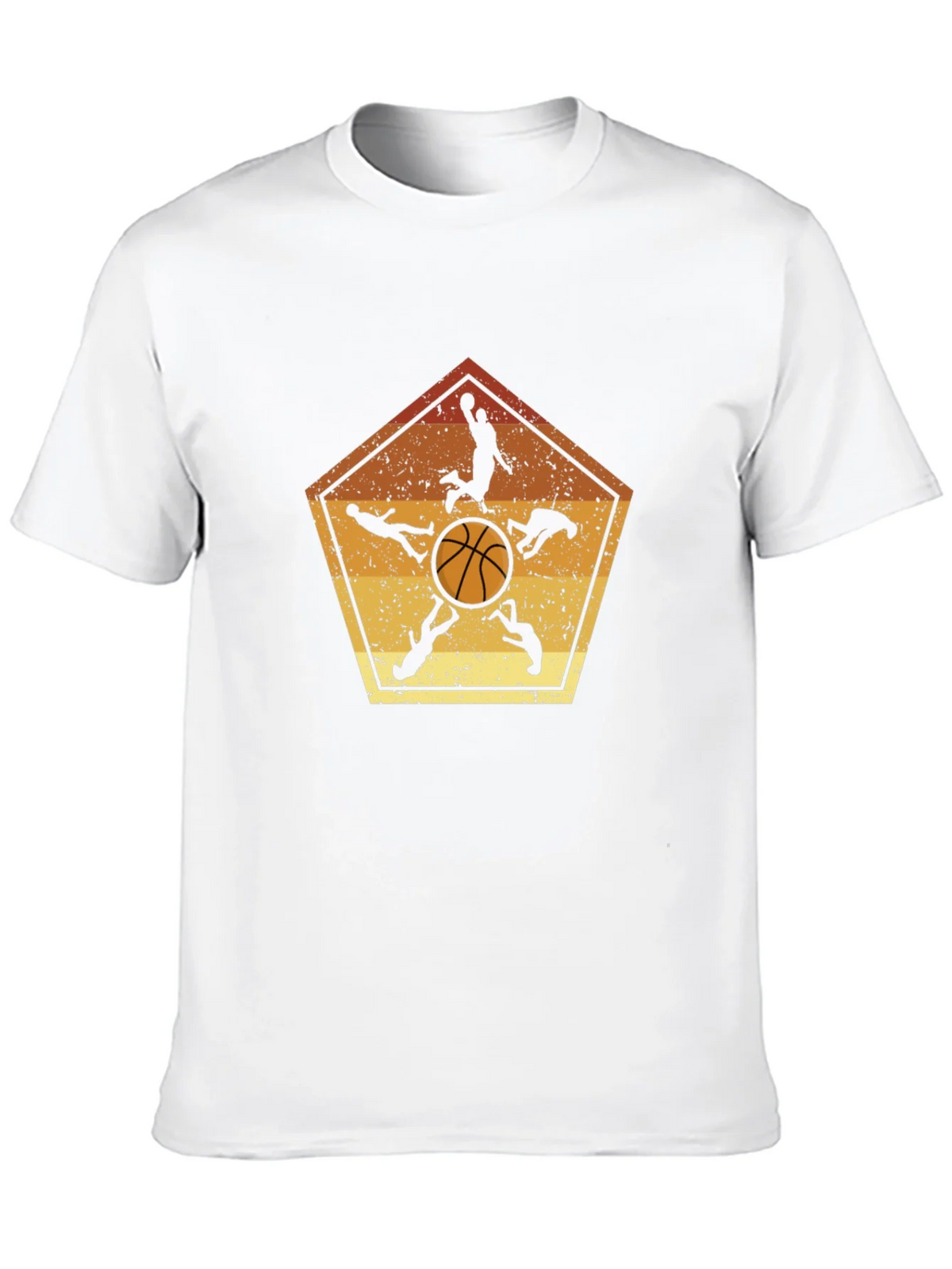 Basketball Player Silhouette Graphic Tee product image 9