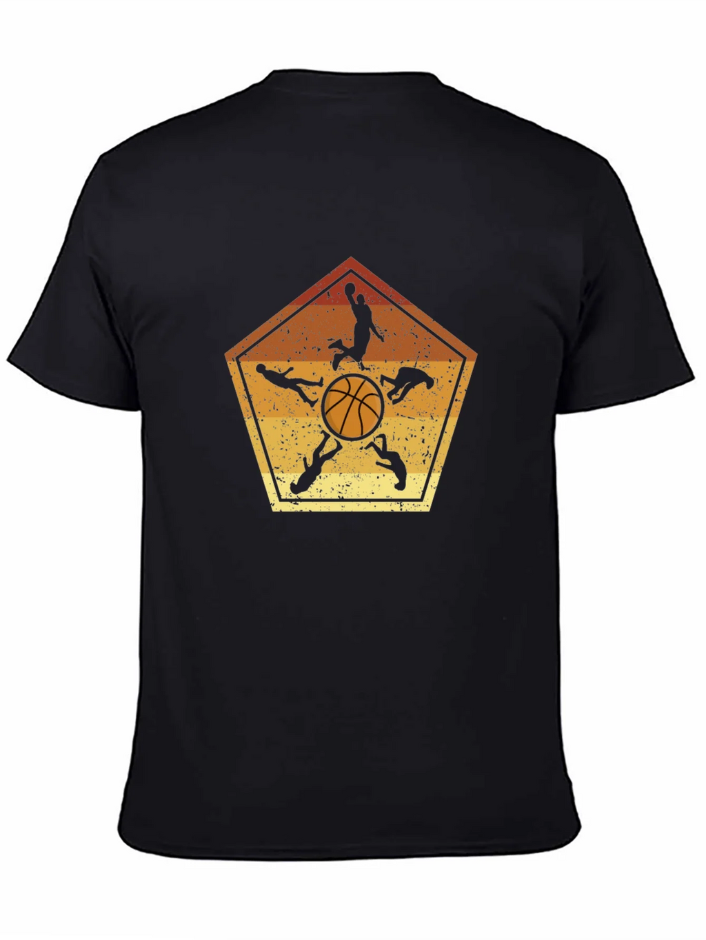 Basketball Player Silhouette Graphic Tee product image 4